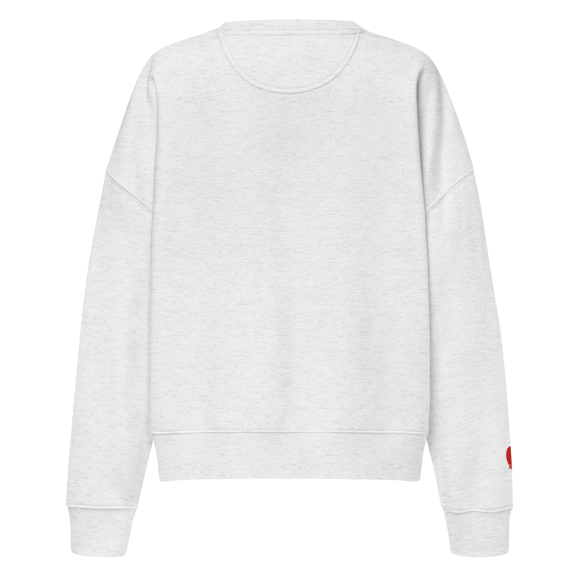 Luft. Liebe. Namaste. - Bio-Pullover mit Rundhalsausschnitt